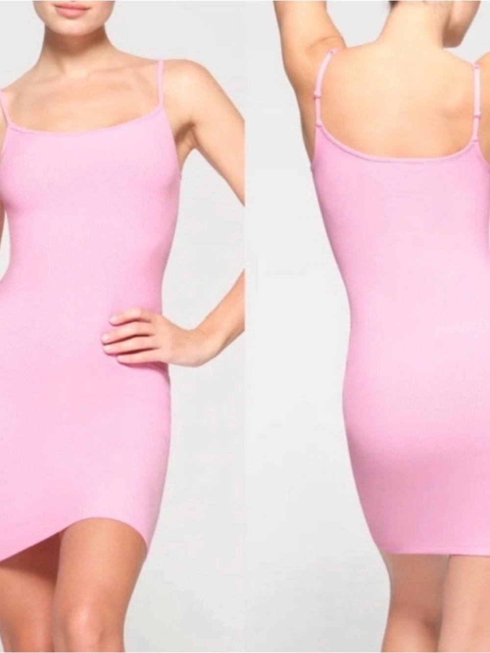 SKIMS - Soft Lounge Mini Slip Dress - Bubblegum pink - SOLD OUT